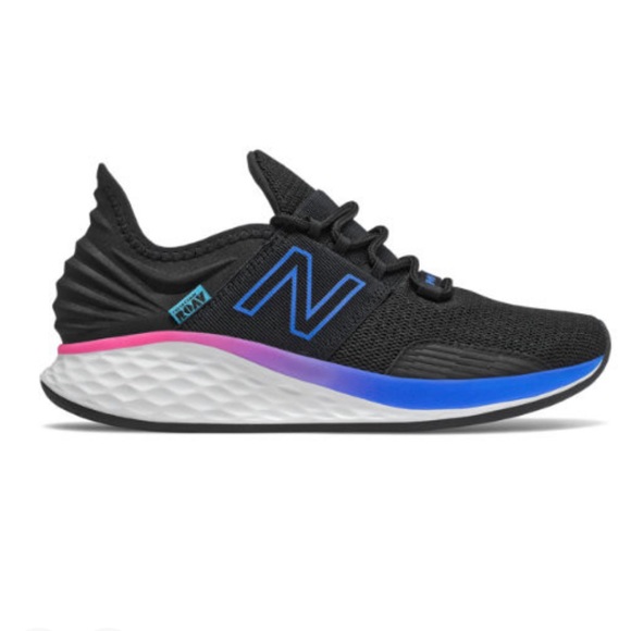 New Balance Shoes - New Balance Fresh Foam Roav Boundaries Black/Vivid Cobalt Women’s Size 8.5